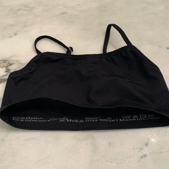 Simply Active • Black Sports Bra - Picture 4 of 5